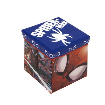 СГЪВАЕМА ТЕКСТИЛНА СЕДАЛКА ЗА СЪХРАНЕНИЕ SPIDERMAN 30X30X30СМ