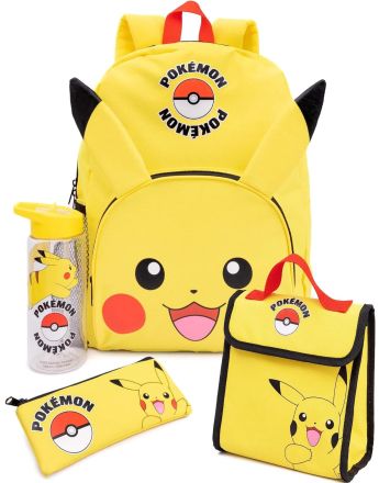 Комплект раница за обяд Pokemon от 4 части