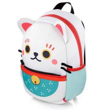 Детска неопренова раница Maneki Neko, 30x23x10 