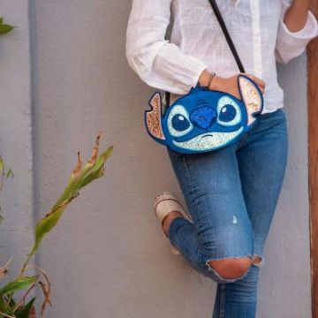 STITCH 3D кожена чанта