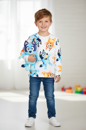 Детска блуза на Bluey