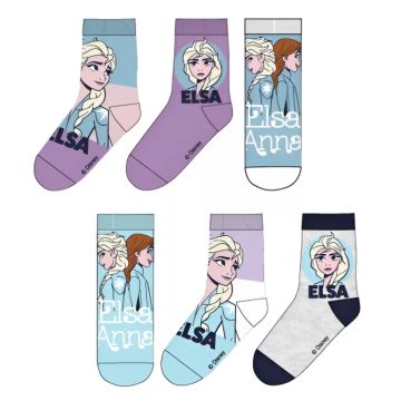 Детски чорапи Disney Frozen Елза -3бр.