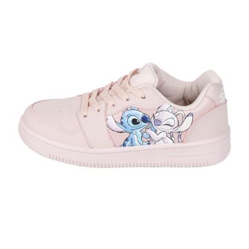 CERDA Stitch обувки за деца – Лицензиран Disney продукт | Розови маратонки с връзки