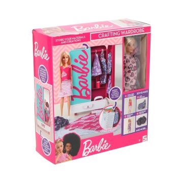 Mattel Barbie Crafting Гардероб с кукла – Креативен комплект за шиене и мода