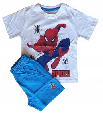 Лятна детска пижама „Spiderman“ от две части – 100% памук