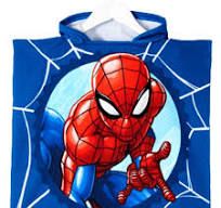 Пончо за баня - Disney - Spiderman- 100% микрофибър - 100 x 50 cm