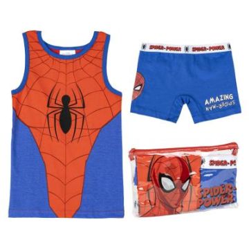  Детско бельо Spiderman – комплект с тоалетен несесер