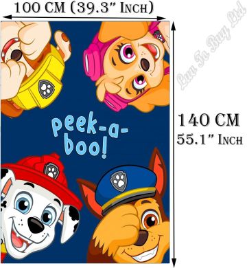 Поларено одеяло Paw Patrol