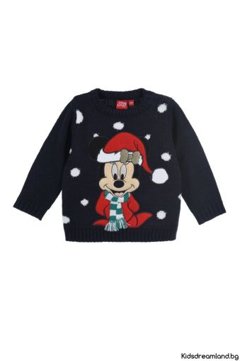 Пуловер суичър, Minnie Mouse, Merry Xmas