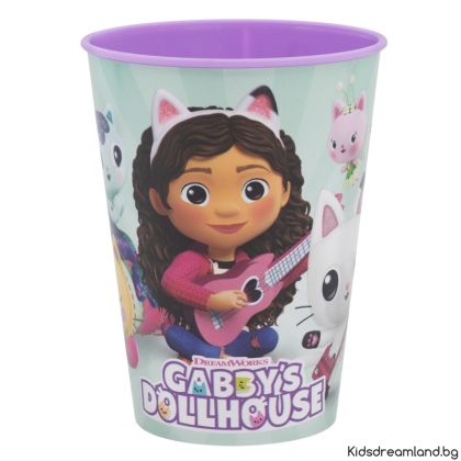  Детска чаша Gabby's Dollhouse 260 мл 