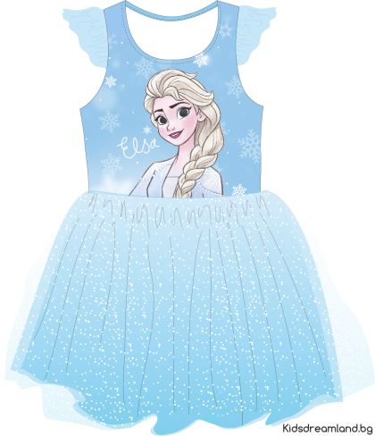 РОКЛЯ ЗА МОМИЧЕ С ТЮЛ Frozen