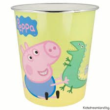 Disney Peppa Pig кош за боклук  5л