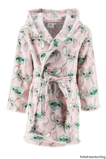 Детски Халат Stitch, Розов