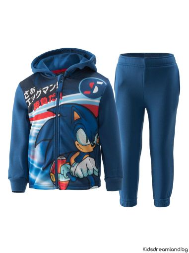 Спортен екип Sonic - Син