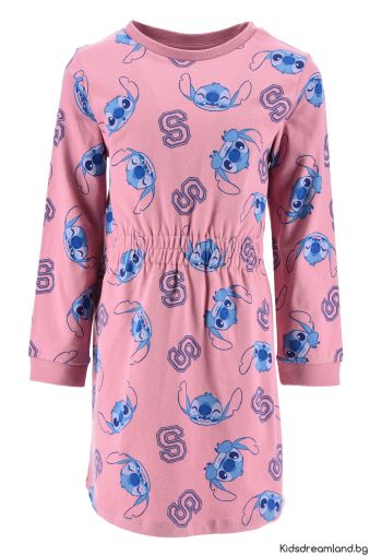 Памучна рокля Lilo & Stitch