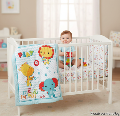  Спално бельо Fisher Price, 3 части