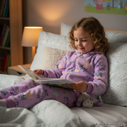 ПИЖАМЕН ГАЩЕРИЗОН  С КАЧУЛКА Прасето Пепа - Еднорог