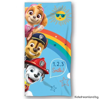 Плажна Кърпа за Момче Paw Patrol