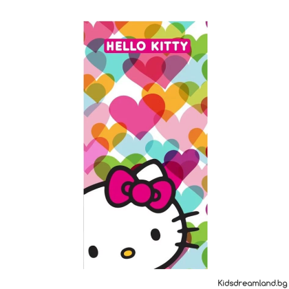 Плажна Кърпа Hello Kitty