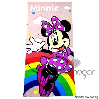 Плажна Кърпа Minnie Mouse