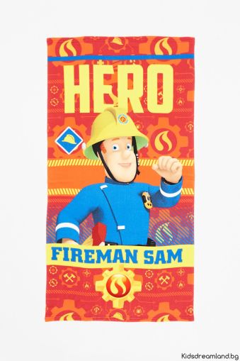 Плажна Кърпа Fireman Sam