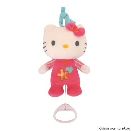 Музикална плюшена играчка  Hello Kitty