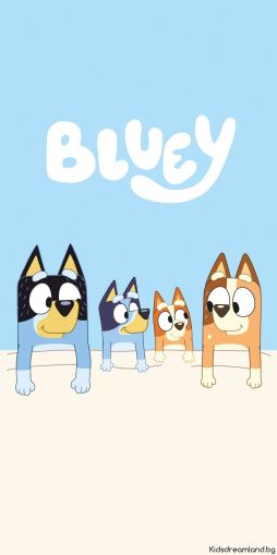 Плажна кърпа Bluey/Блуй