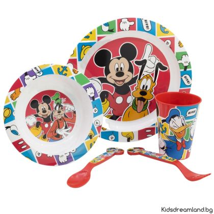 5 БР. МИКРО КОМПЛЕКТ MICKEY MOUSE BETTER TOGETHER