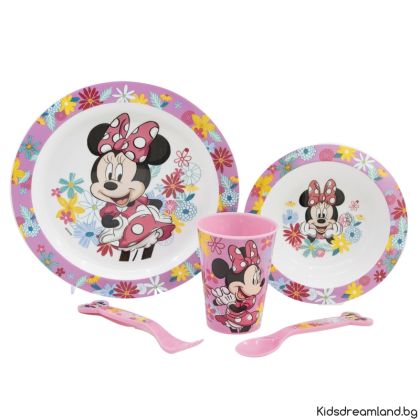 5 БР. МИКРО КОМПЛЕКТ MINNIE MOUSE SPRING LOOK