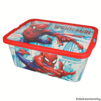  КЛИК КУТИЯ ЗА СЪХРАНЕНИЕ 13 L SPIDERMAN COMIC BOOK