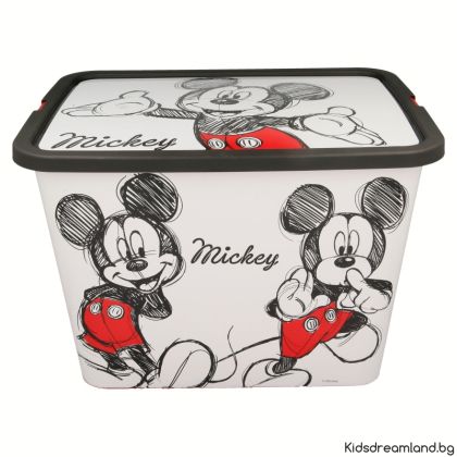 КЛИК КУТИЯ ЗА СЪХРАНЕНИЕ 23 L MICKEY FANCY