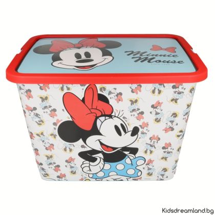 КЛИК КУТИЯ ЗА СЪХРАНЕНИЕ 23 L MINNIE VINTAGE