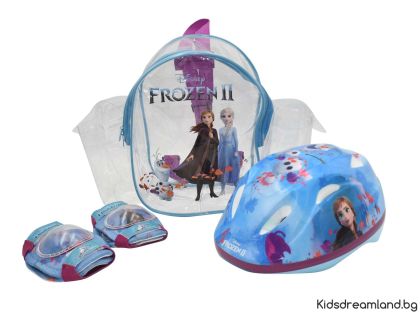 Защитен комплект Disney Frozen 2 - Каска - 51-55 см