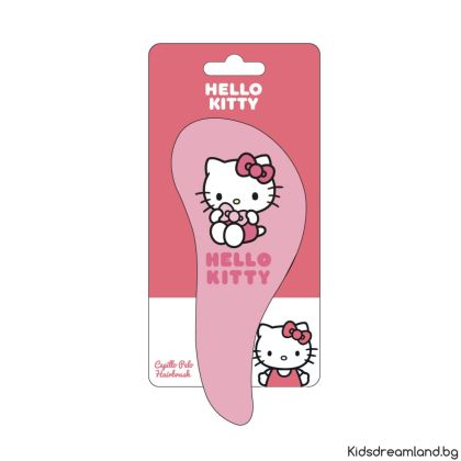 Детска четка за разплитане Hello Kitty