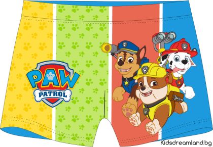 Детски бански тип боксери Paw Patrol