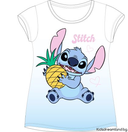 Тениска за момиче  Lilo & Stitch