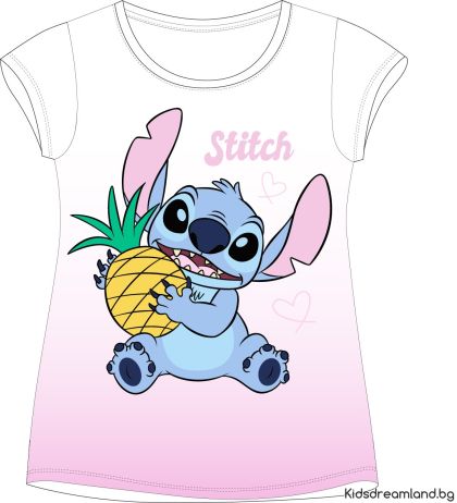 Тениска за момиче  Lilo & Stitch