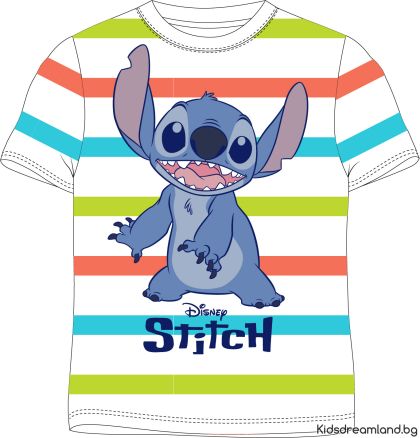 Тениска за момче Lilo & Stitch