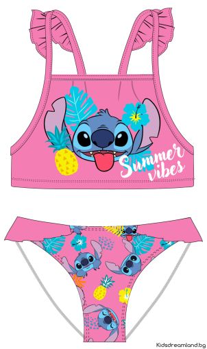 Детски Бански за момиче Lilo & Stitch - Summer Vibe