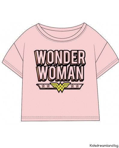 Тениска за момиче Wonder Women