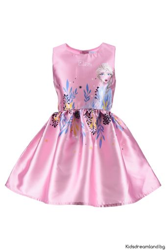 Детска Рокля Frozen, Елегантна, 4-8 год