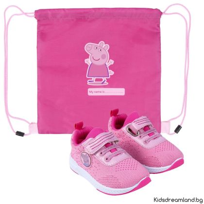 Детски спортни маратонки Peppa Pig леки и удобни + Подарък