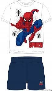 Лятна детска пижама „Spiderman“ от две части – 100% памук