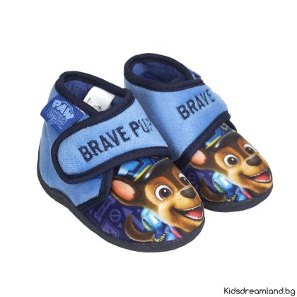 PAW PATROL ЗАТВОРЕНИ ДОМАШНИ ПАНТОФКИ С ГУМЕНА ПОДМЕТКА