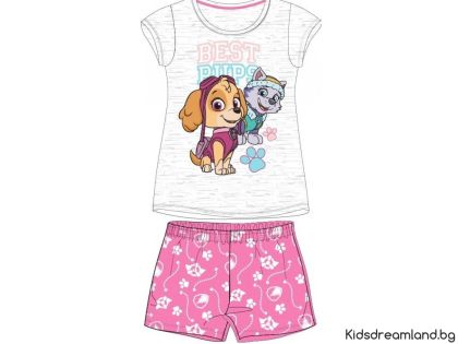 Лятна пижама за момичета - Paw Patrol