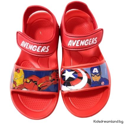 Сандали EVA с Велкро Затваряне на AVENGERS- Лицензиран Marvel Продукт
