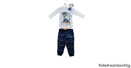 Бебешко боди + панталон Paw Patrol 