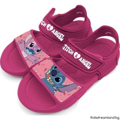 Сандали EVA с Велкро Затваряне на Lilo & Stitch - Лицензиран Disney Продукт