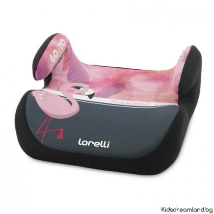  Детска седалка за кола Lorelli TOPO COMF – Flamingo Grey-Pink