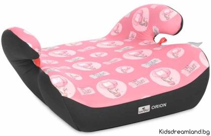 Седалка за кола Lorelli Orion (22–36 кг) – Pink Balloons